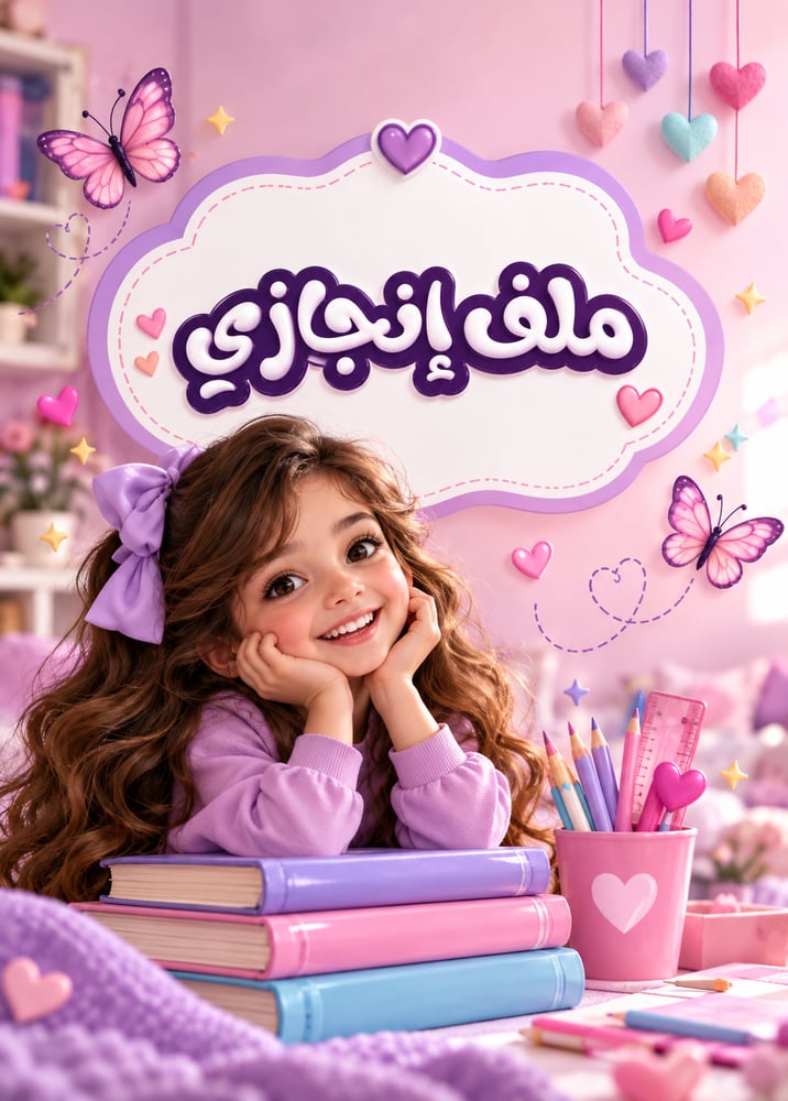 ملف انجاز بنات