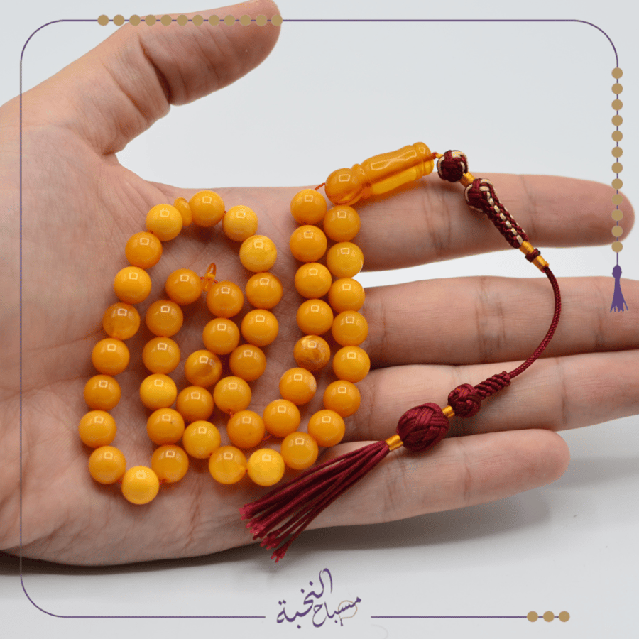 كهرمان طبيعي قديم دائرى