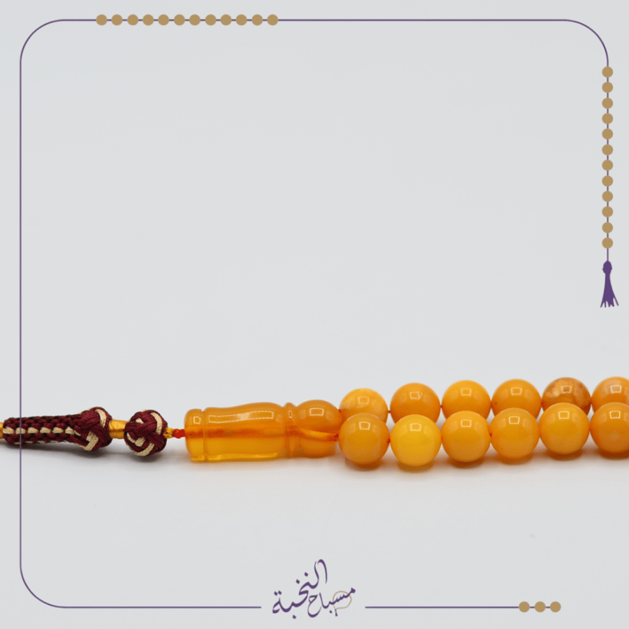 كهرمان طبيعي قديم دائرى