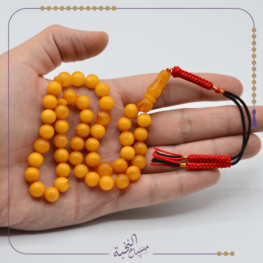 كهرمان طبيعي قديم دائرى
