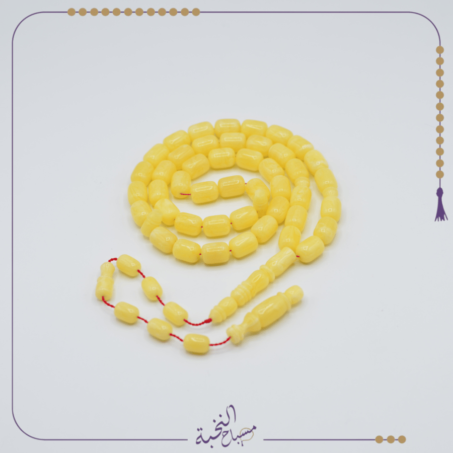 كهرمان طبيعي حجر واحد مشخط
