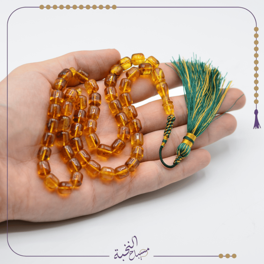 كهرمان طبيعي شوائب حشرية وطحالب