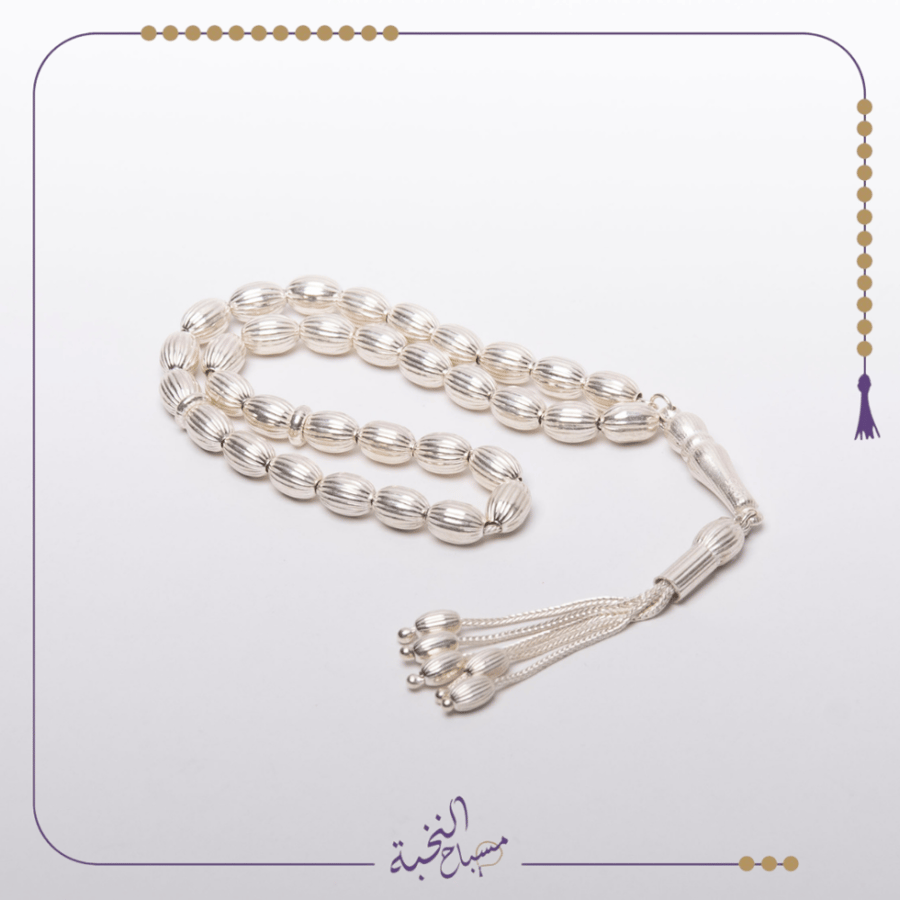Luxury rosary with pure silver