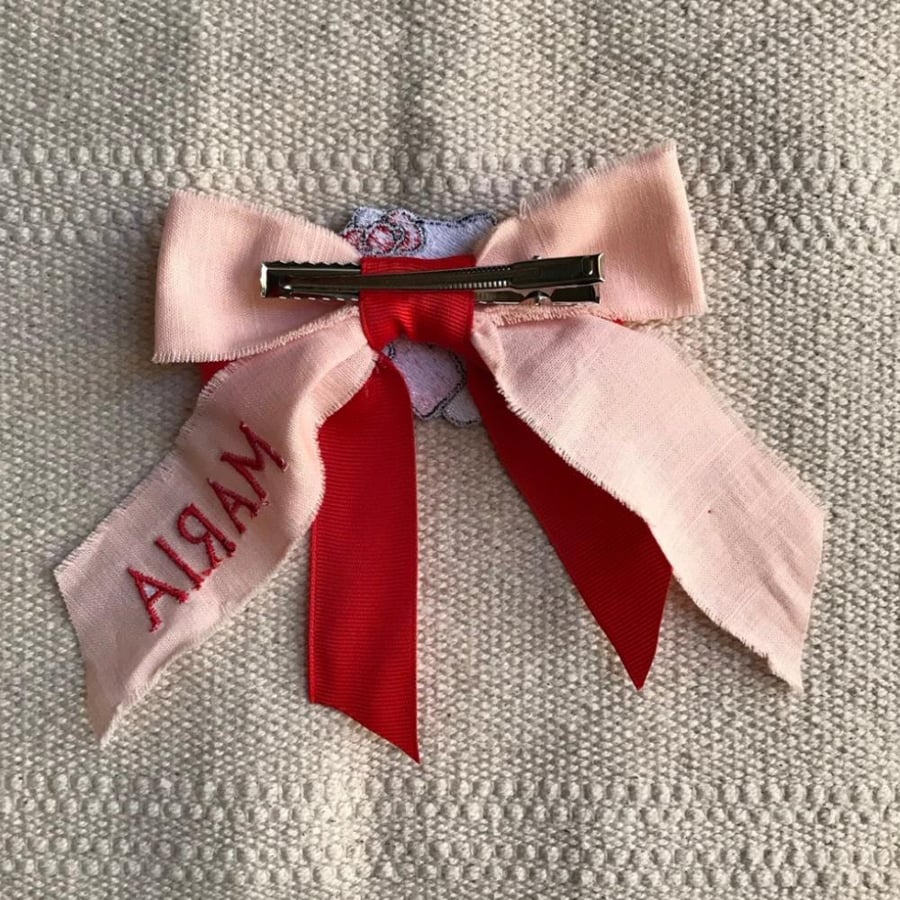 Customized hair clip