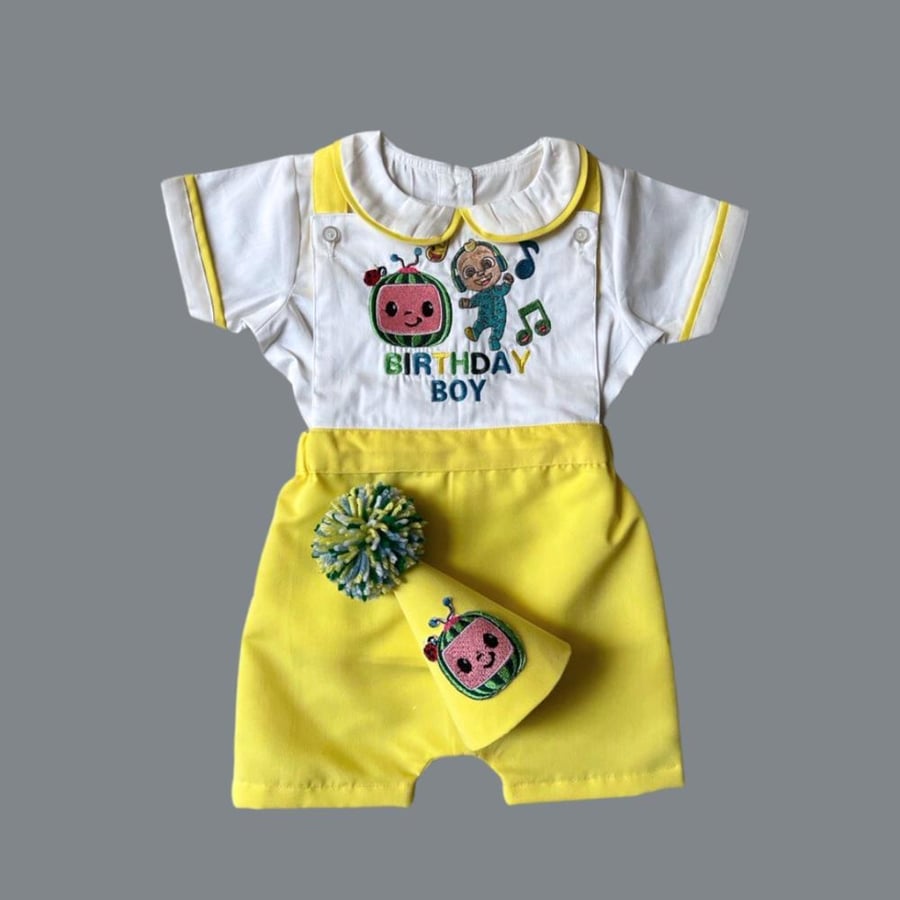 Cocomelon Yellow Jumpsuit