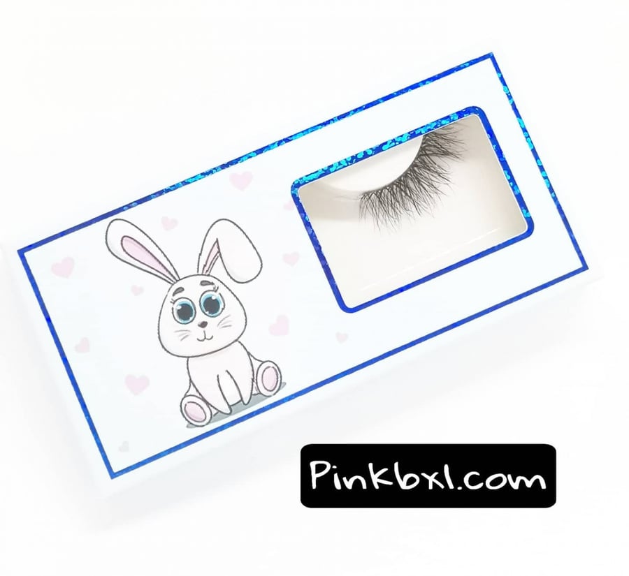 LNL16 clear band رموش طبيعية طرف باند شفاف مع ملقط بلاستيك