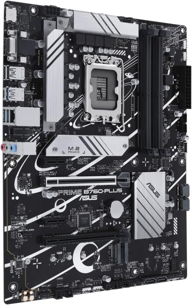 ASUS Prime B760-PLUS, an Intel® B760 LGA 1700 ATX motherboard DDR5