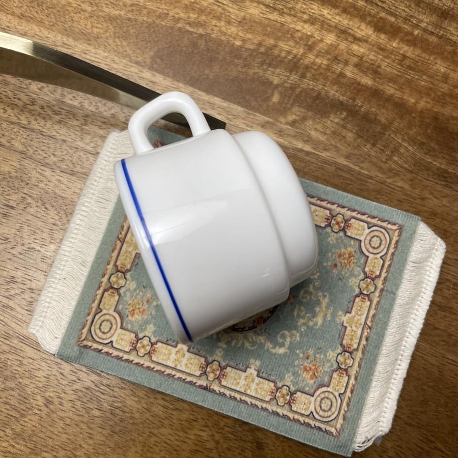 فنجان عتيق سعة ٩٠ مل بدون صحن