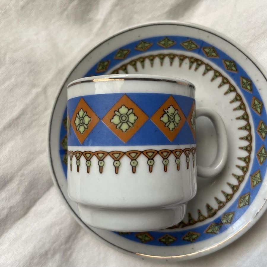 فنجان قهوة عتيق سعة 80مل