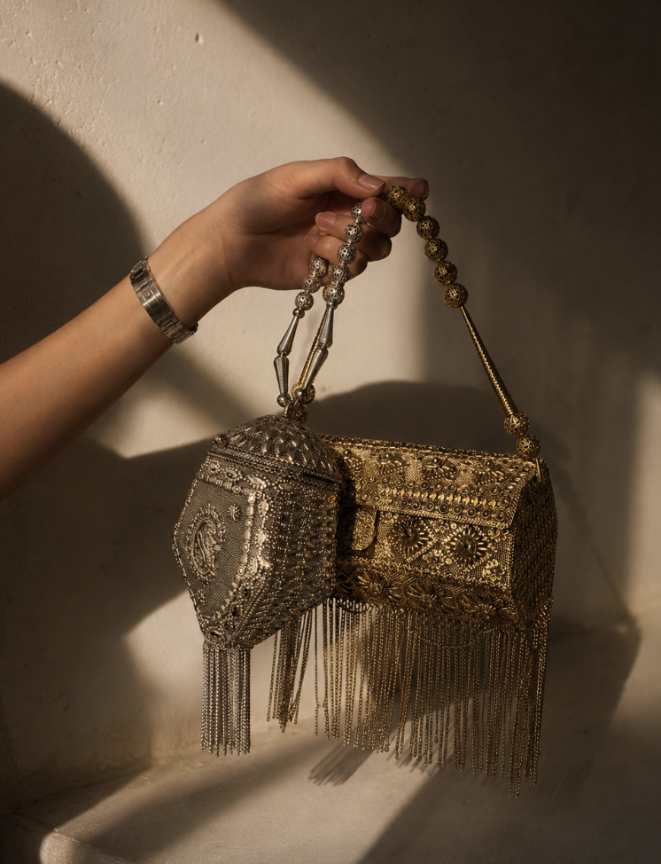 Icon Matte Gold Mini Bag