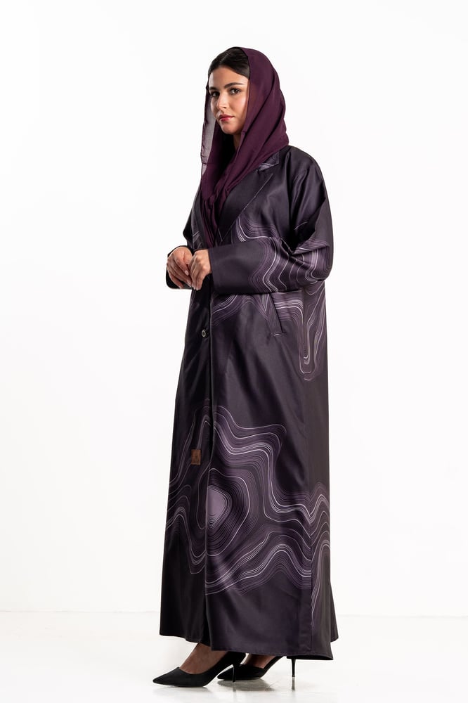 بليزر الجوهرة موف غامق صيفي