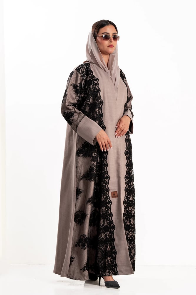 عباية هياء بيج غامق