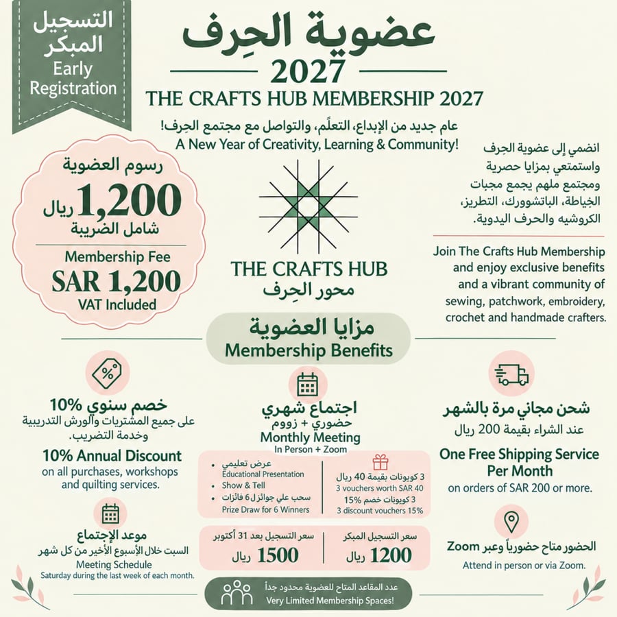 عضوية الحِرَف السنوية
