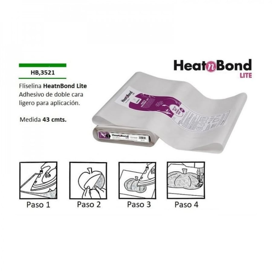 ورق آبلكيه لاصق بالحرارة متوسط القوة  - HeatnBond