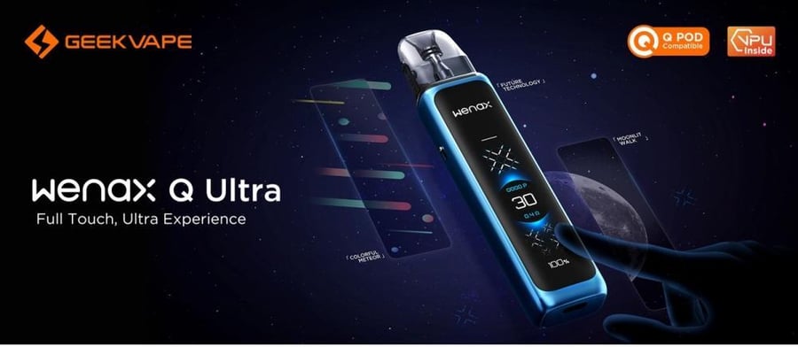 جهاز سحبة وينكس كيو الترا من جيك فيب - Geek Vape WENAX Q ULTRA