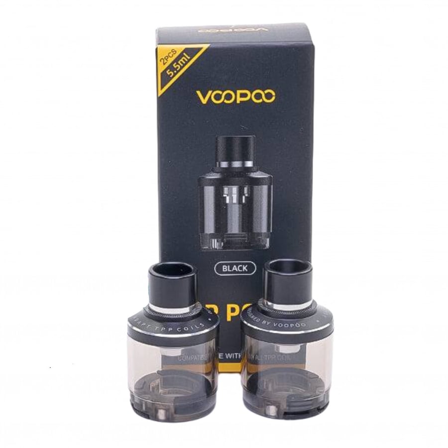 بود تي بي بي بود 2 اسود TPP Pod 2 Cartridges Voopoo black