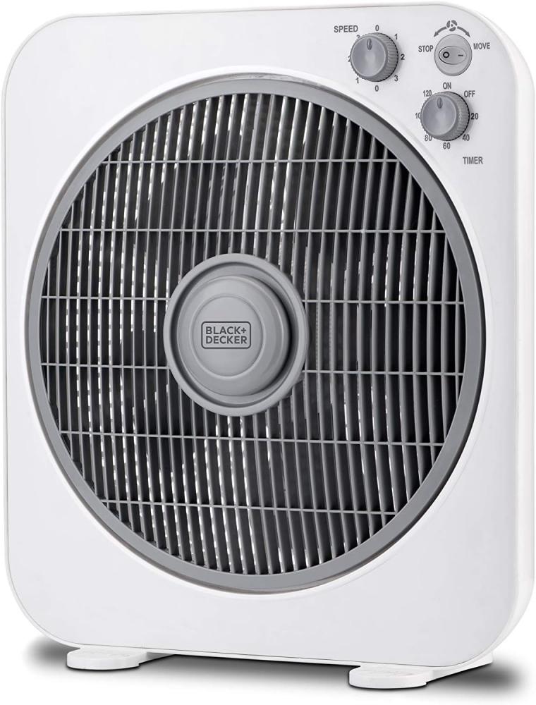 مروحة مكتب BLACK+DECKER بقطر 30.5 سم – 3 سرعات وتصميم عملي