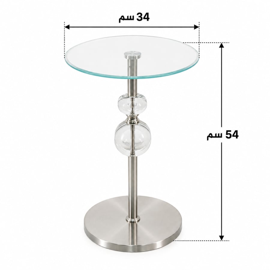 طاولة خدمة مفرد OG-52 SILVER
