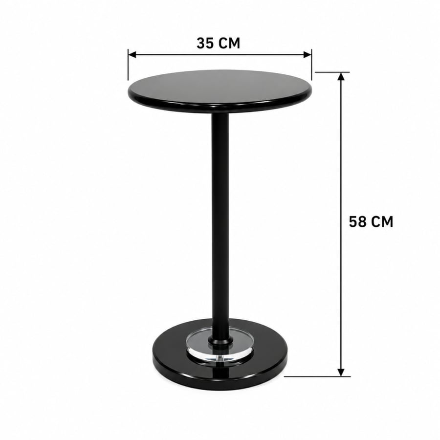طاولة خدمة مفرد OG-09 BLACK