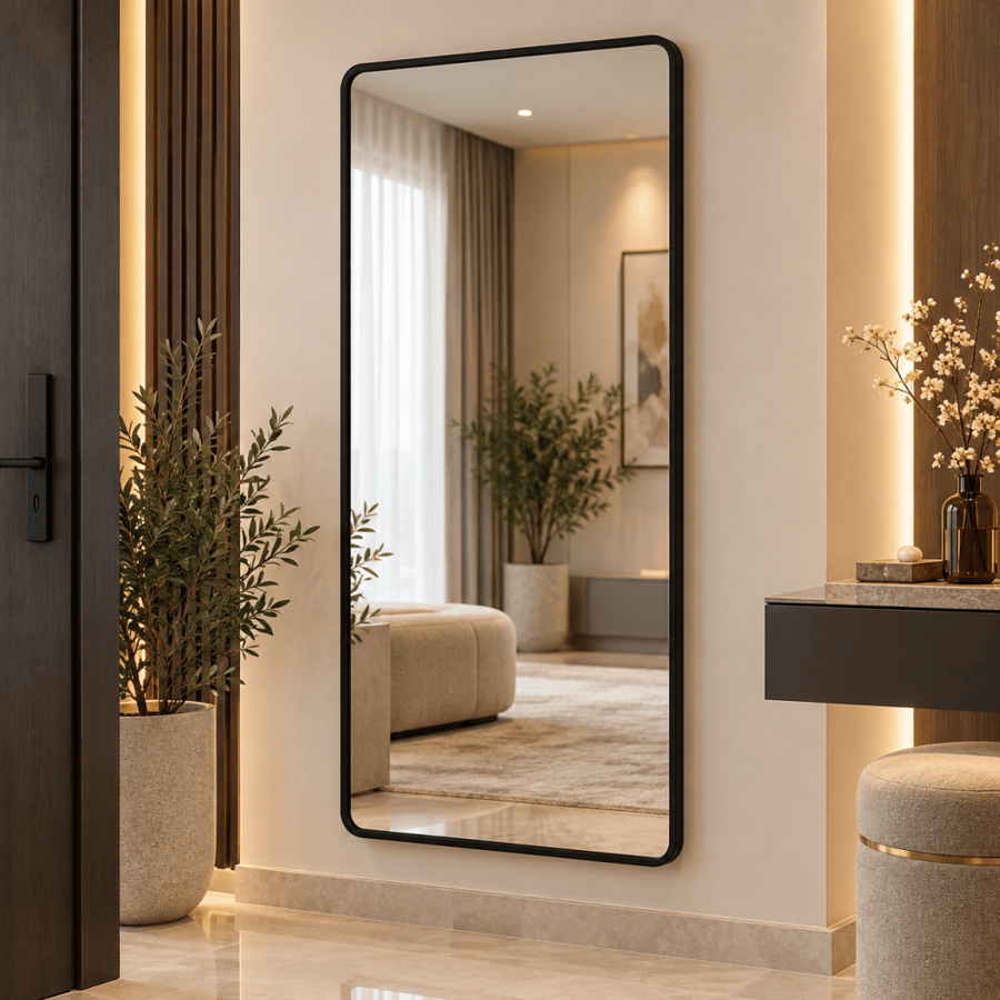 مراية A-888 BLACK 60*120