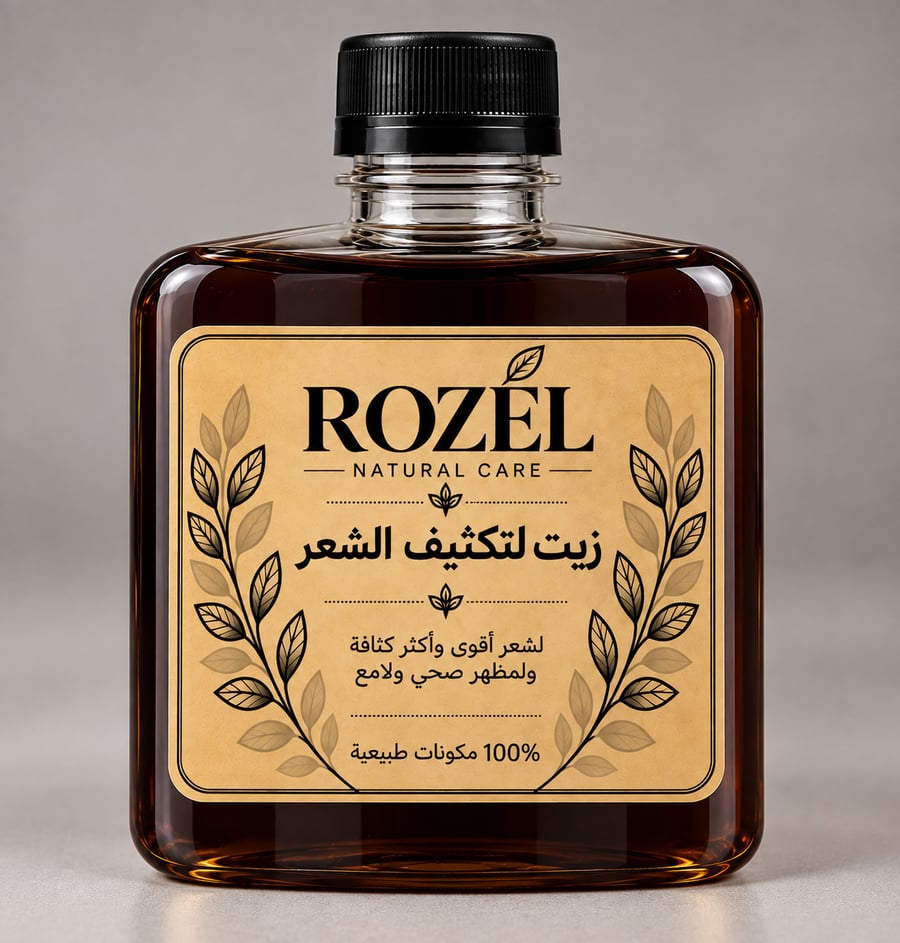 زيت لتكثيف الشعر