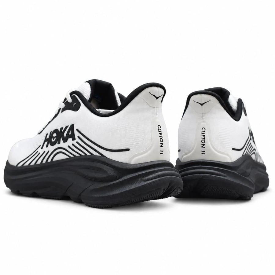 حذاء | HOKA Clifton 11 White / Black