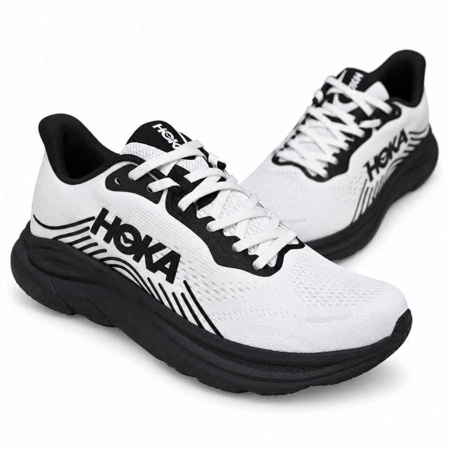 حذاء | HOKA Clifton 11 White / Black