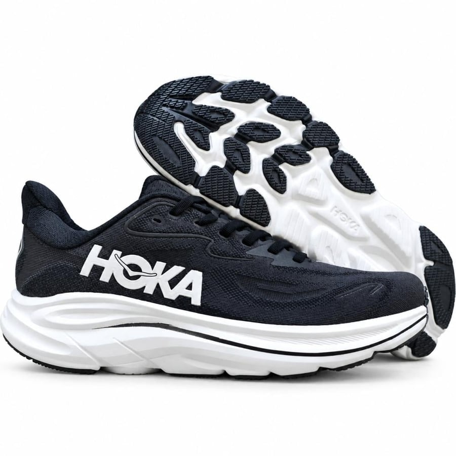 حذاء | HOKA Clifton 10 Black / White