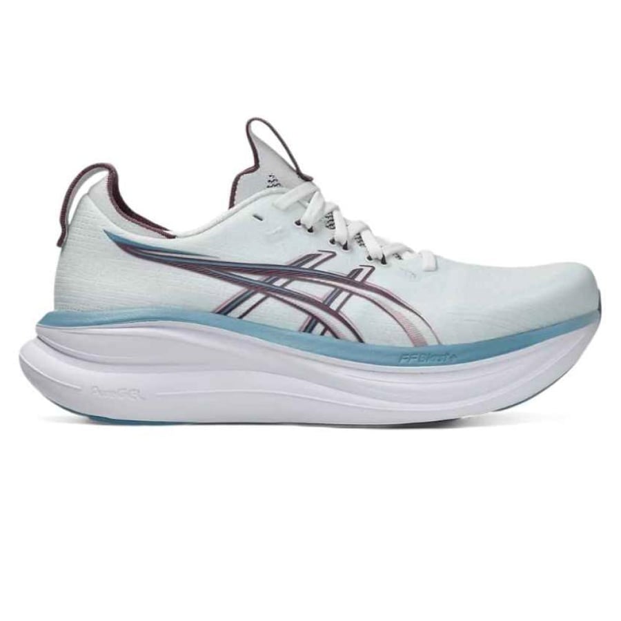 حذاء | ASICS GEL-NIMBUS 28 White Burgundy Blue