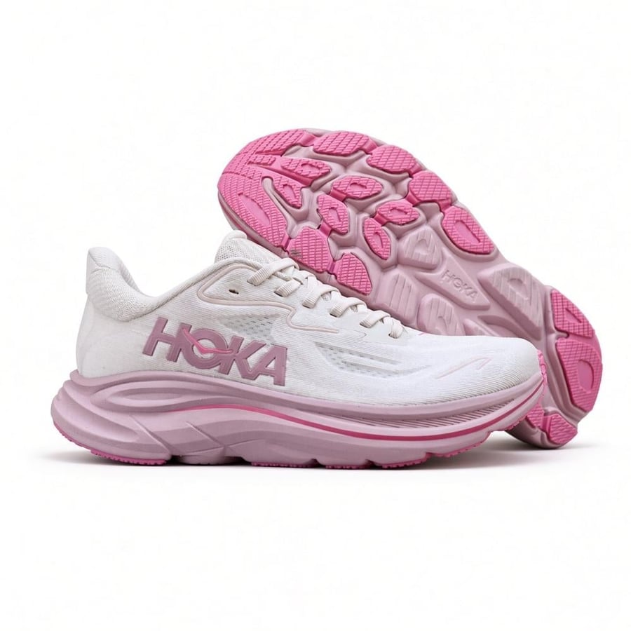 حذاء | HOKA Clifton 10 Cream / Pink