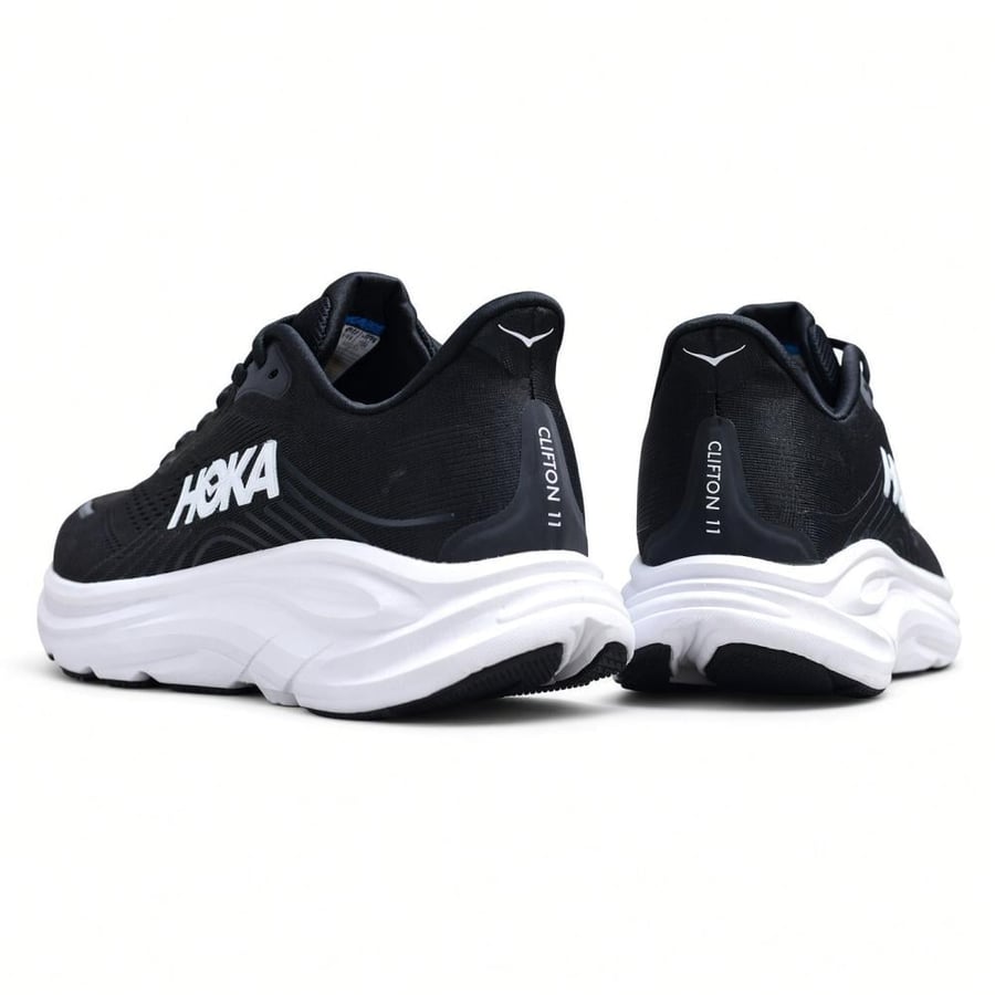 حذاء | HOKA Clifton 11 Black / White