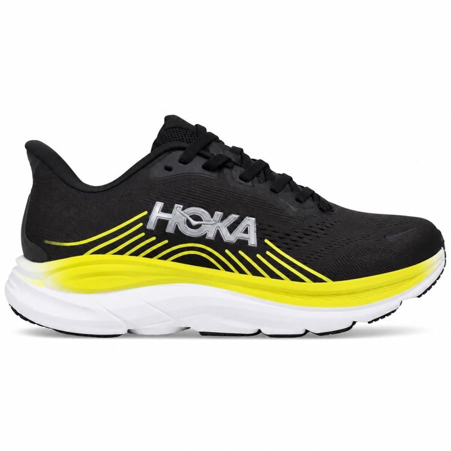 حذاء | HOKA Clifton 11 Black / Yellow