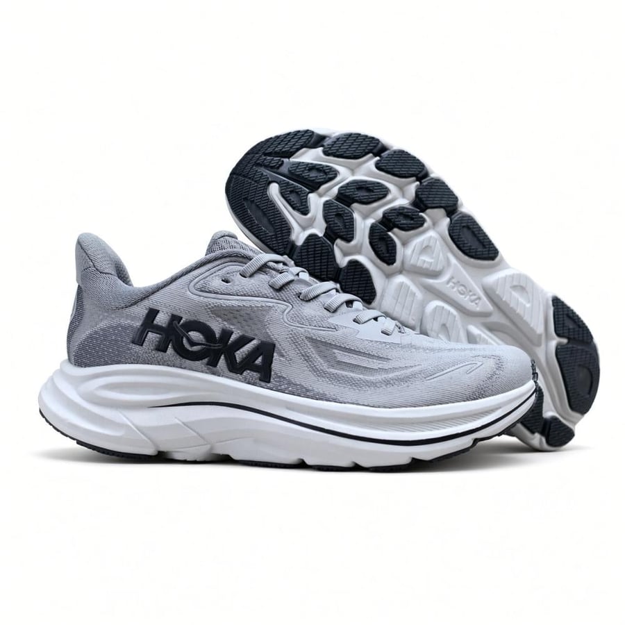 حذاء | HOKA Clifton 10 Grey / White