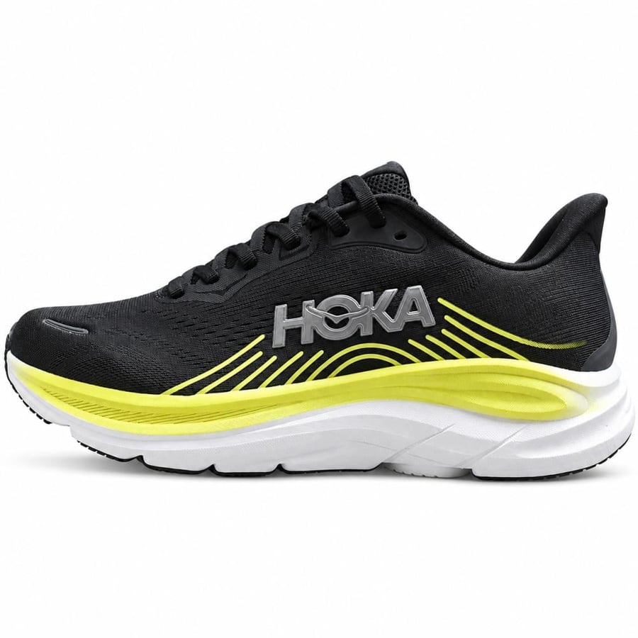 حذاء | HOKA Clifton 11 Black / Yellow