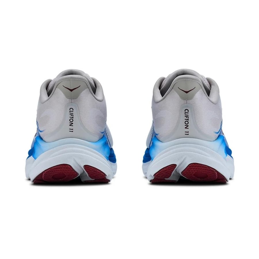 حذاء HOKA Clifton 11 أبيض وأزرق