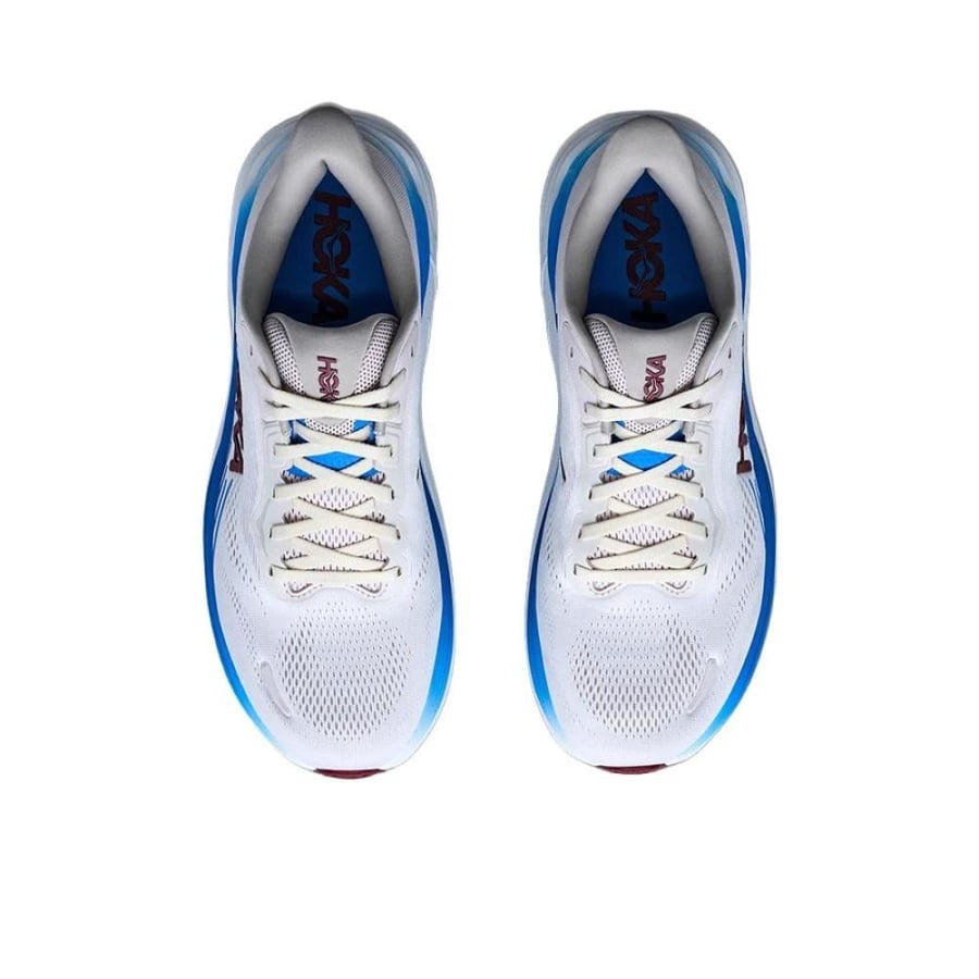 حذاء HOKA Clifton 11 أبيض وأزرق