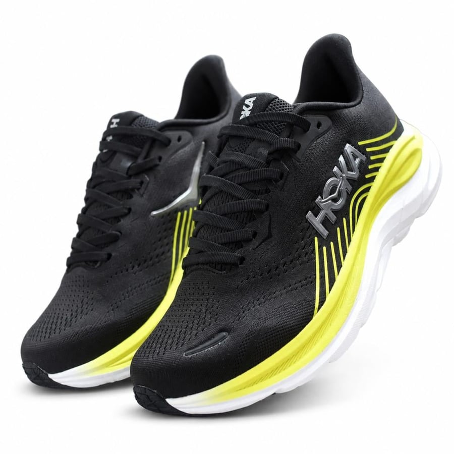 حذاء | HOKA Clifton 11 Black / Yellow