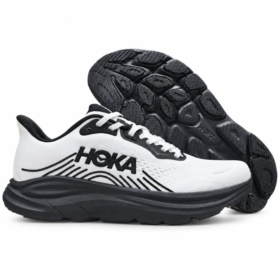 حذاء | HOKA Clifton 11 White / Black