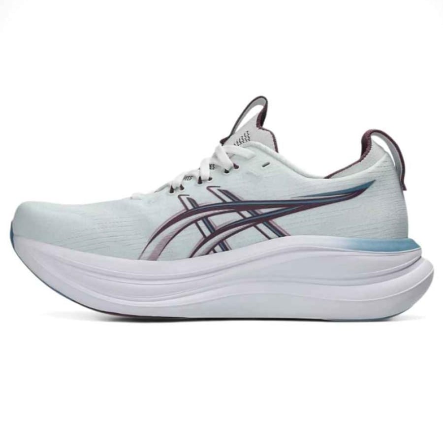 حذاء | ASICS GEL-NIMBUS 28 White Burgundy Blue