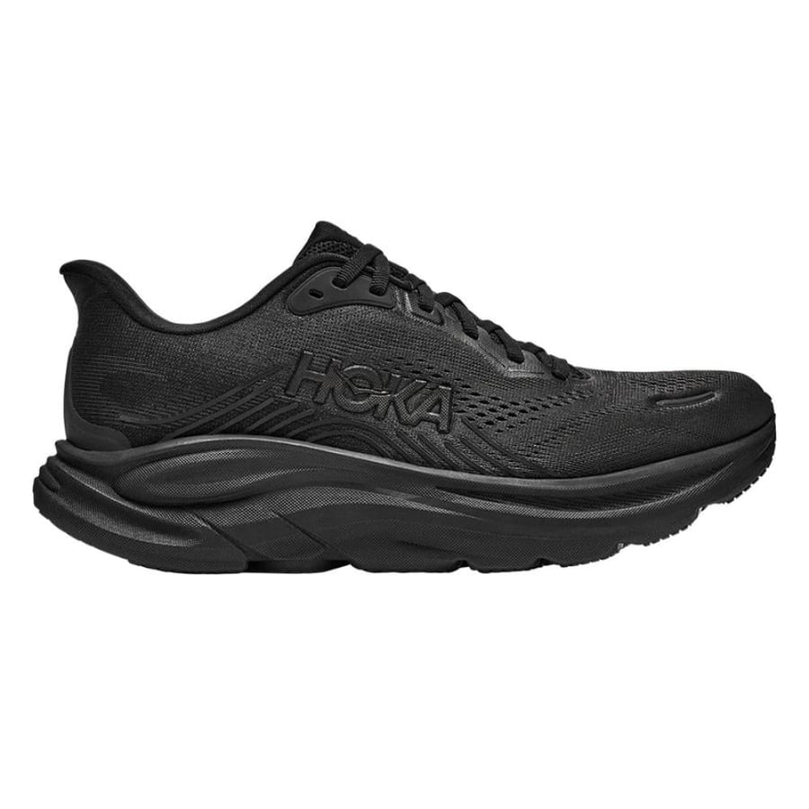 حذاء HOKA Clifton 11 أسود بالكامل