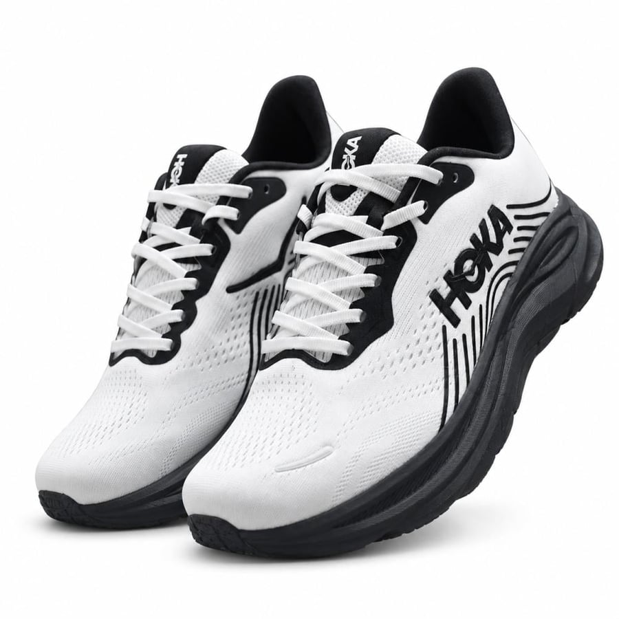 حذاء | HOKA Clifton 11 White / Black