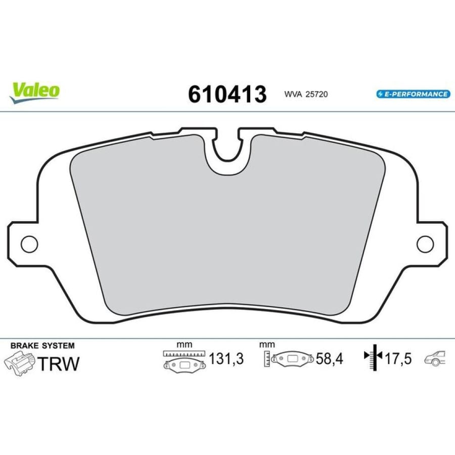 فحمات خلفي Valeo 610413