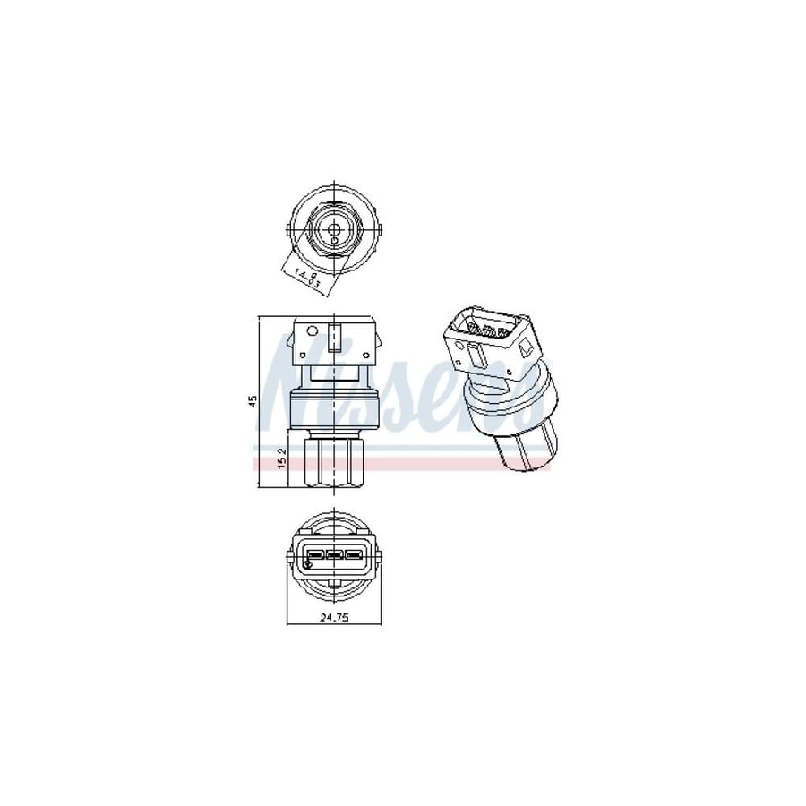 حساس ضغط فريون Nissens 301067