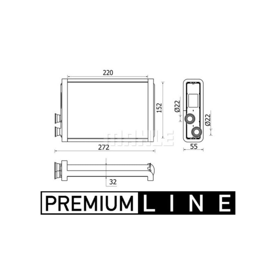 ثلاجة سخن Mahle AH 37 000P
