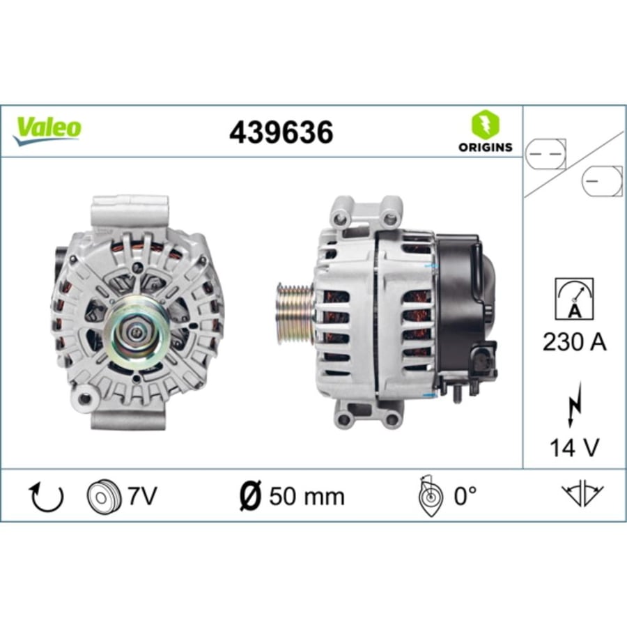 دينامو 230A Valeo 439636