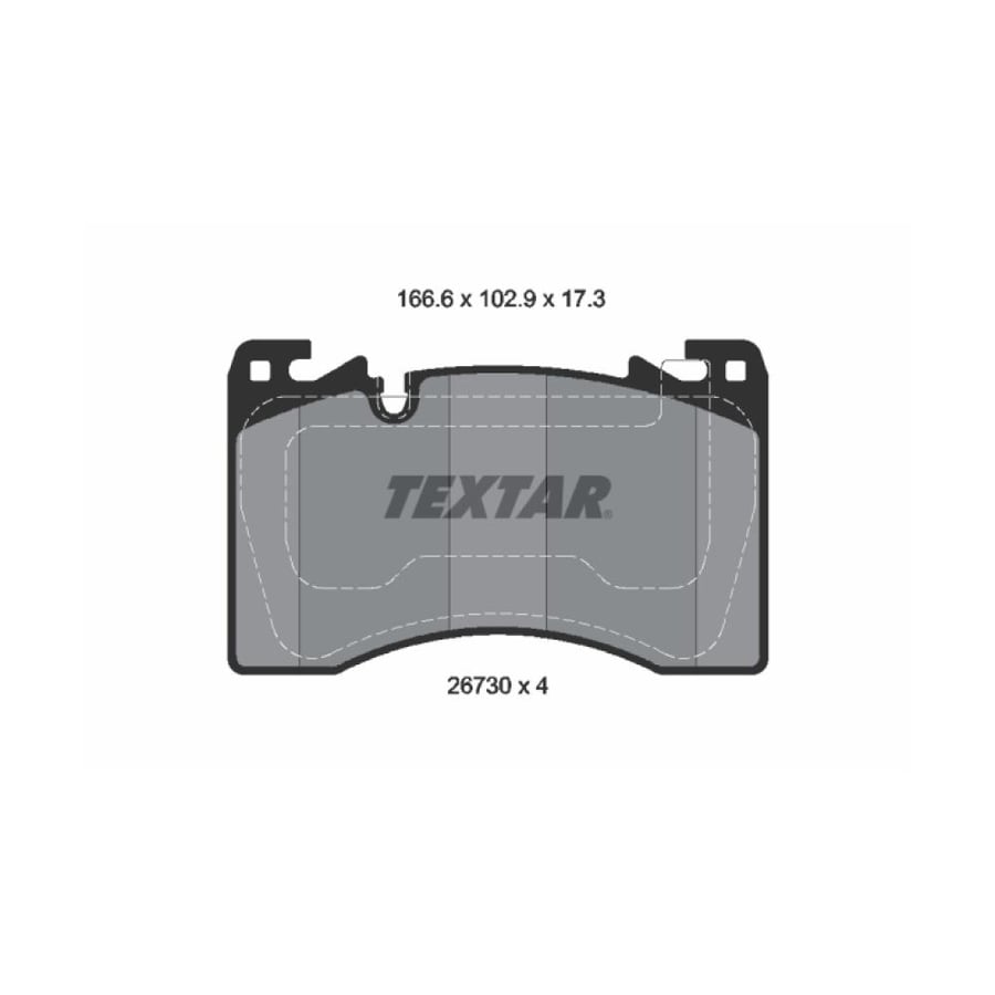 فحمات Textar 2673001