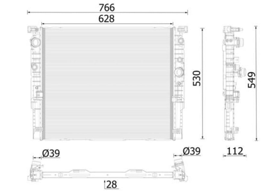 ردياتير Mahle CR2630000P