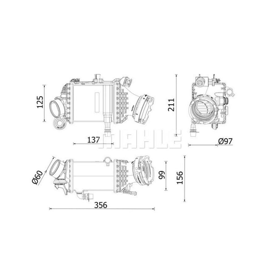 انتركولر Mahle CI 659 000P