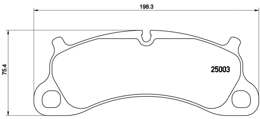 فحمات أمامية Brembo P 65 025
