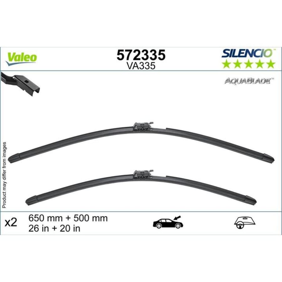 طقم مساحات أمامي Valeo 572335